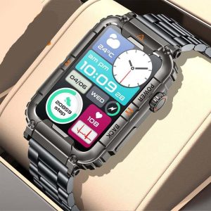 2023 Waterproof Smartwatch with AI Voice, Bluetooth Call, and Health Monitoring