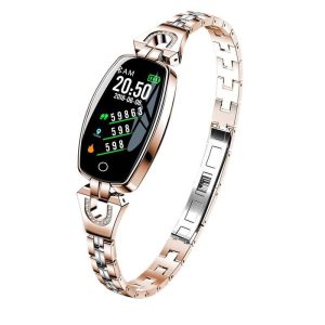 2023 Elegant Diamond Wristband Smartwatch: Fitness & Heart Rate Tracker - IP67 Waterproof