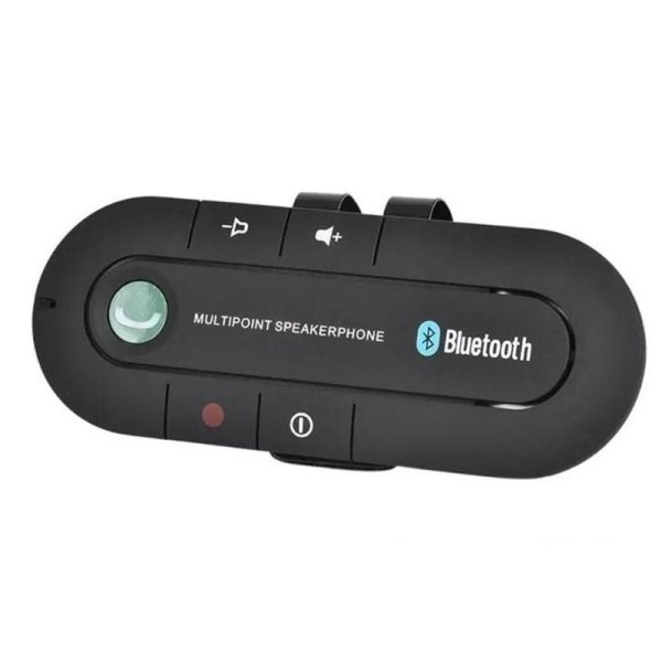 Bluetooth Car Speakerphone with MP3 Player and Visor Clip