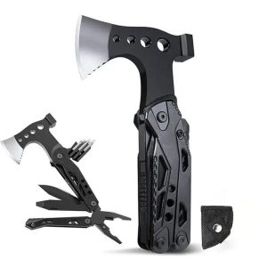 Compact Survival Multitool Axe